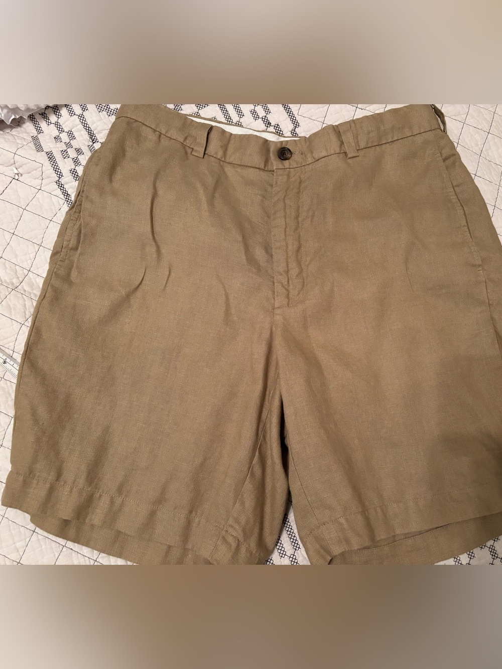 Brooks Brothers 346 linen shorts 34